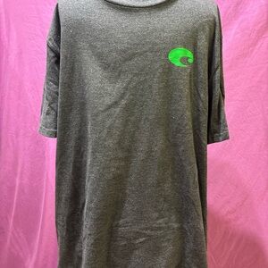 Costa Charcoal Tee with pineapple